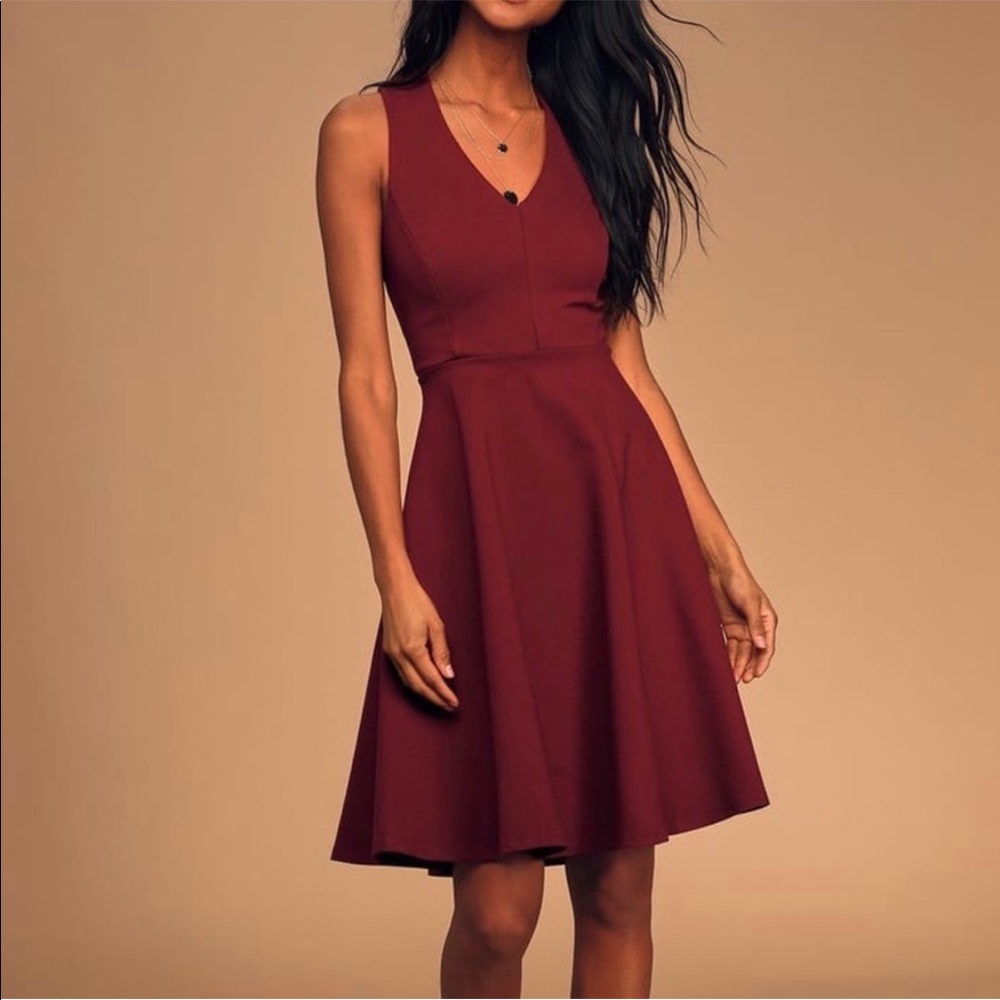 NWT Lulu’s Fit and Flare Skater Dress